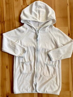 Minnow - White Hooded Bathing Suit Coverup